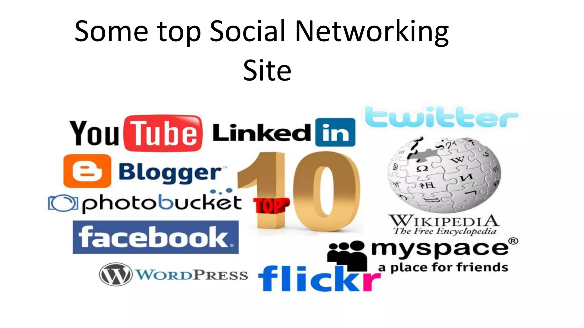 Some top Social Networking
Site