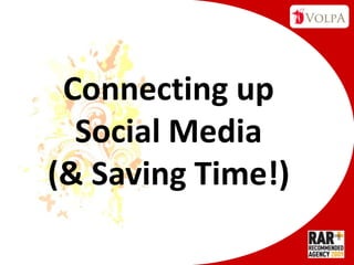 Connecting up Social Media (& Saving Time!) 