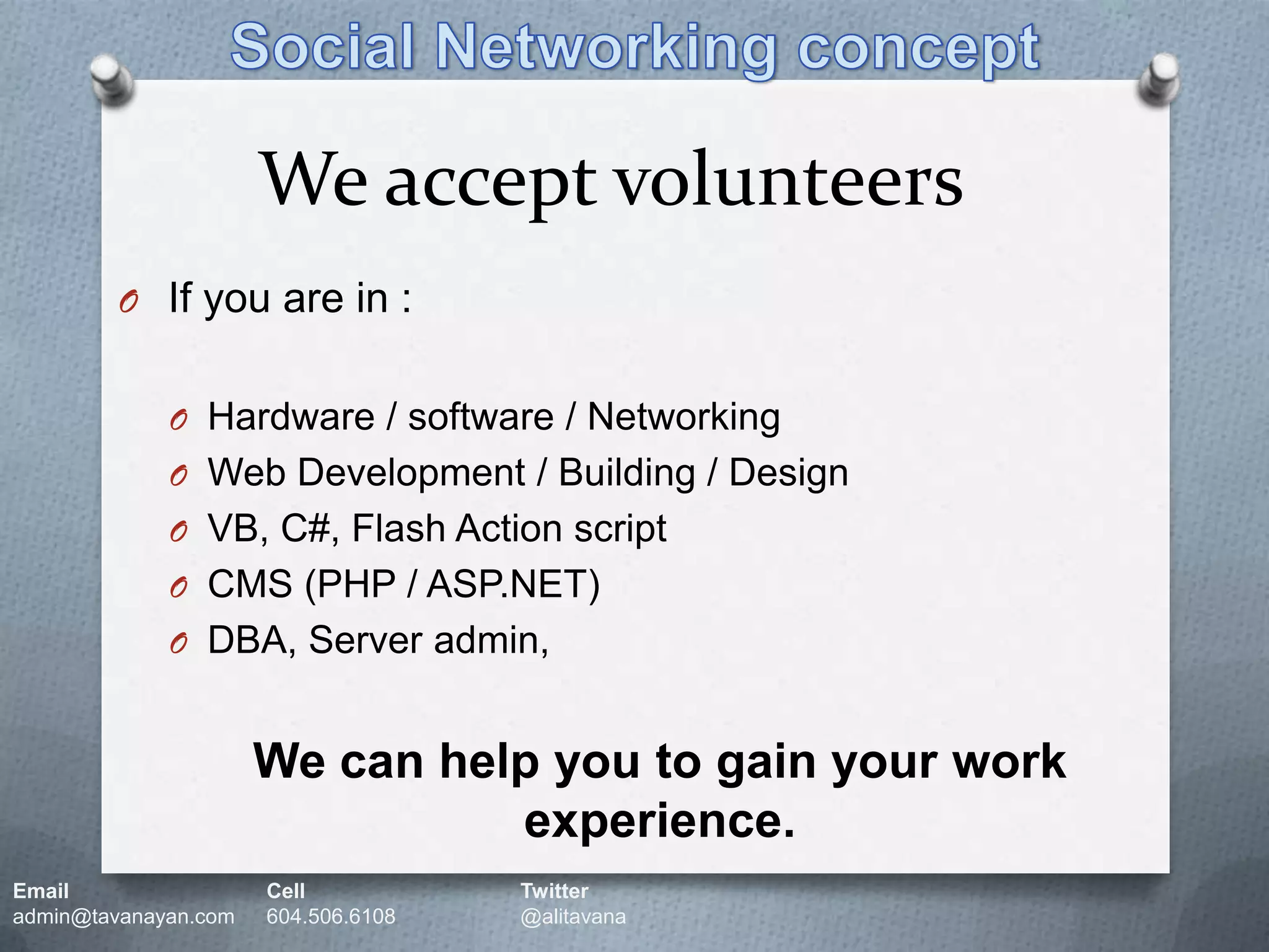 Appointment / RSVP requests 