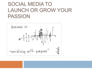 Social Media to Launch or Grow Your Passion 
