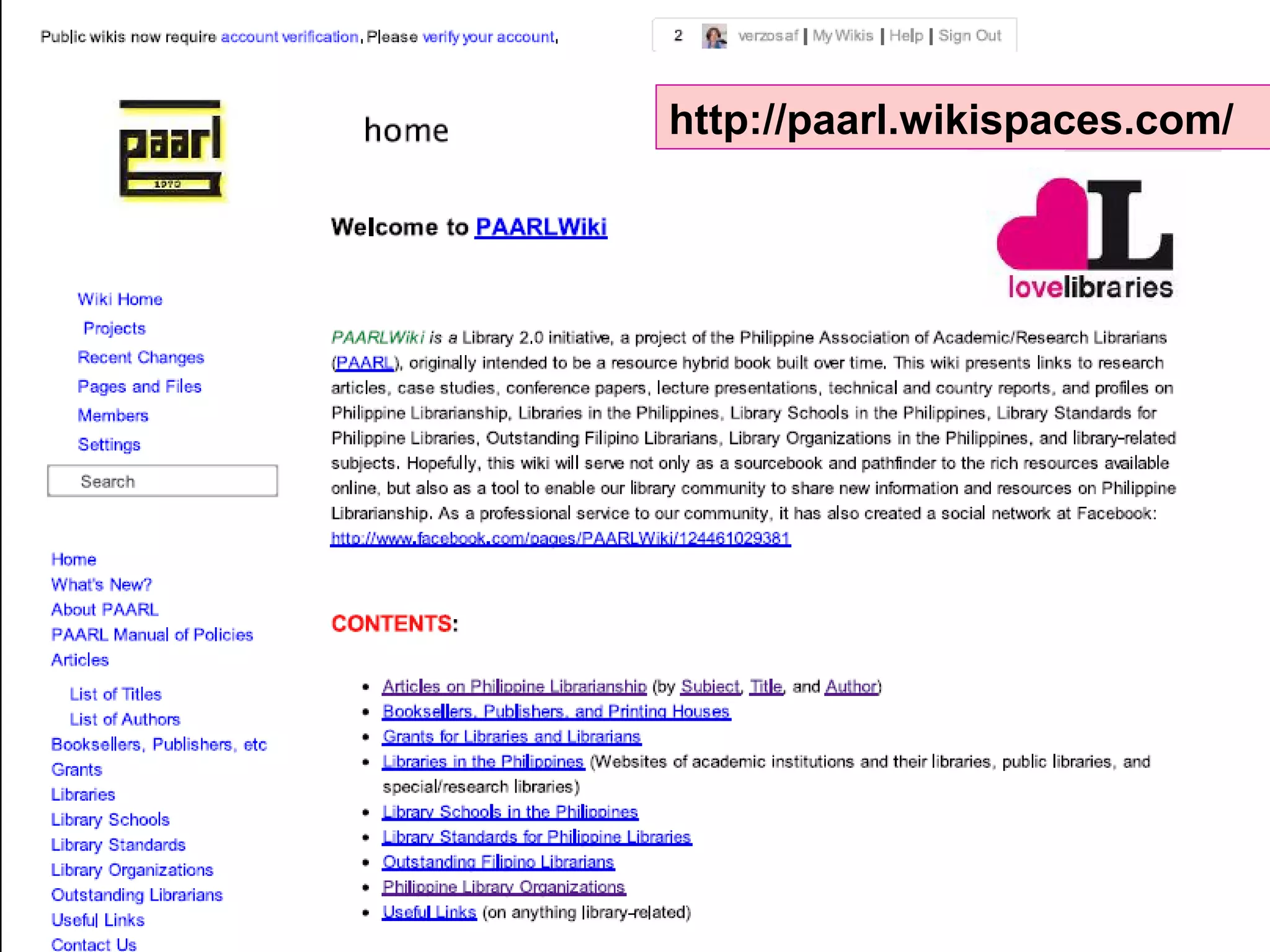 http://paarl.wikispaces.com/
 