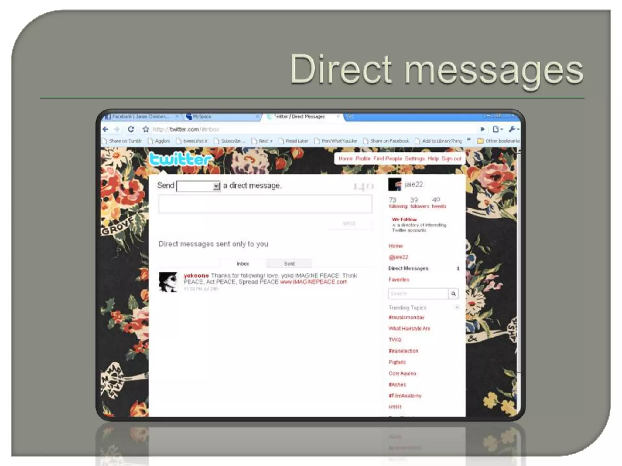 Direct messages