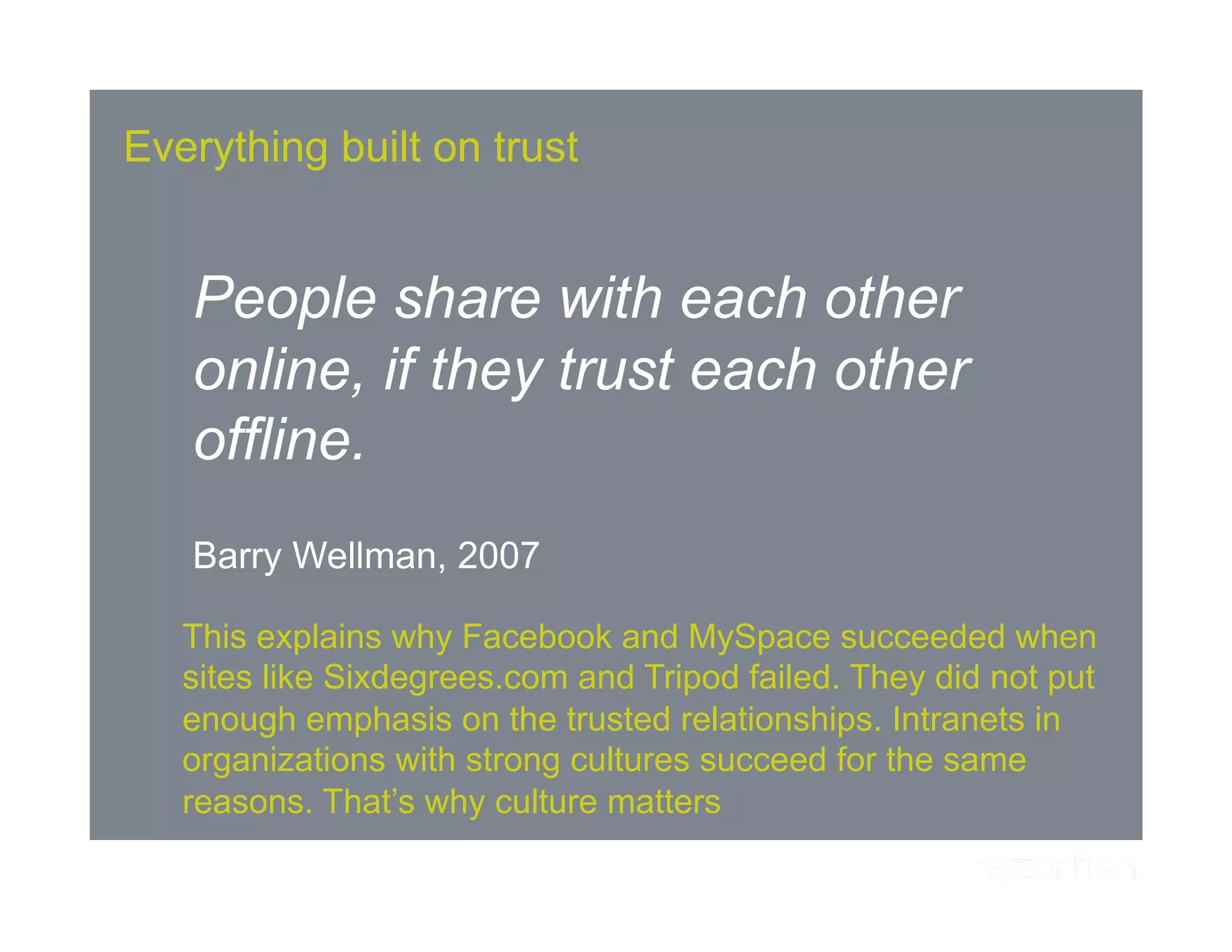 Web 2.0 and the Enterprise: A Symbiotic Relationship