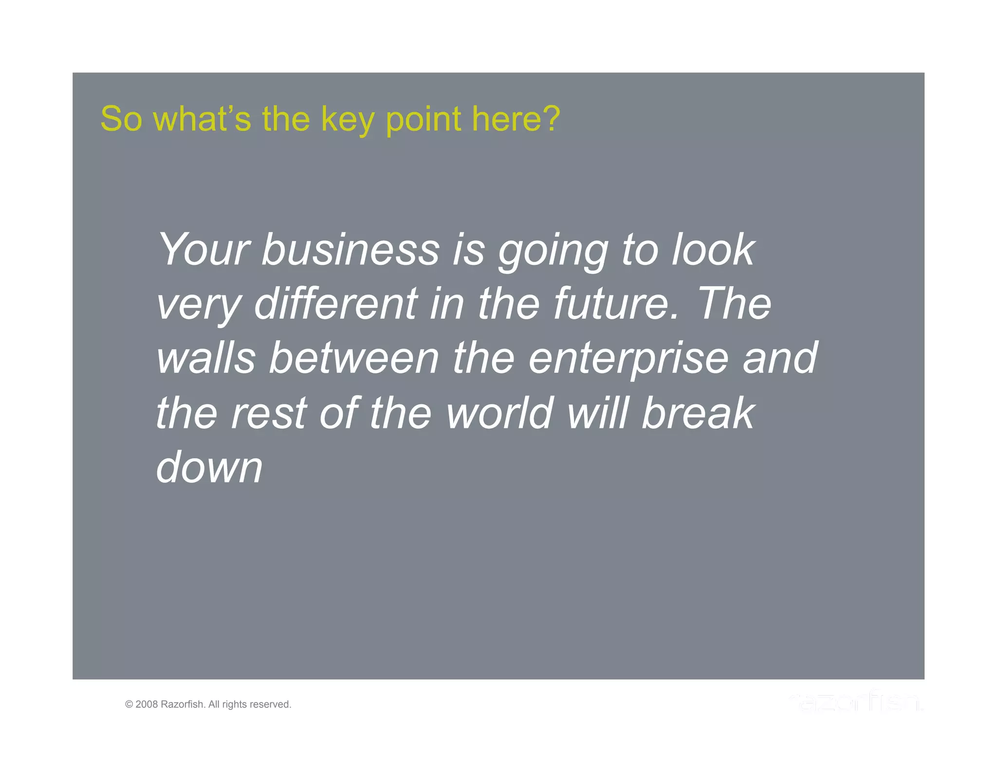 Web 2.0 and the Enterprise: A Symbiotic Relationship