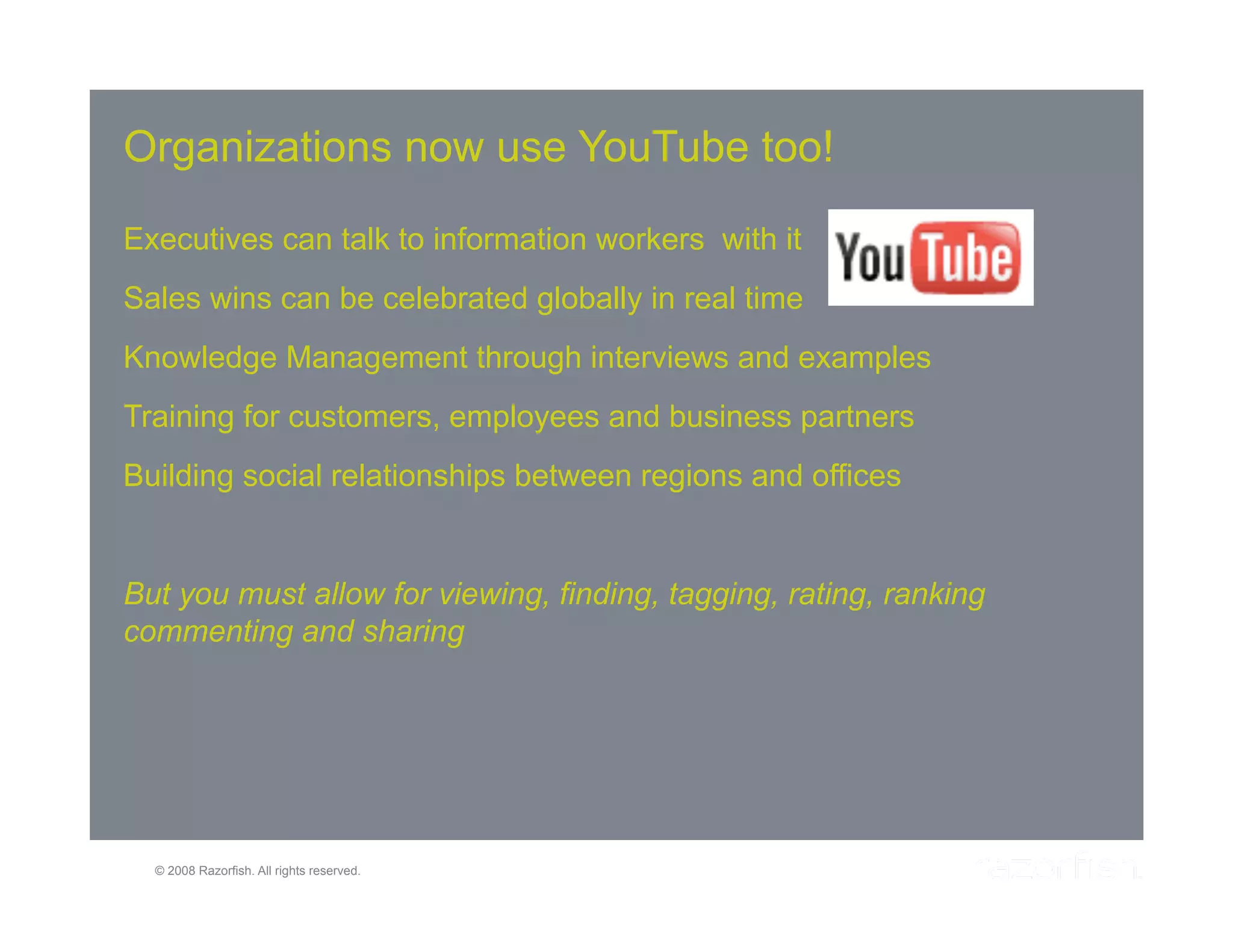 Web 2.0 and the Enterprise: A Symbiotic Relationship