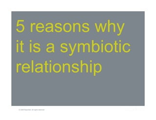 Web 2.0 and the Enterprise: A Symbiotic Relationship