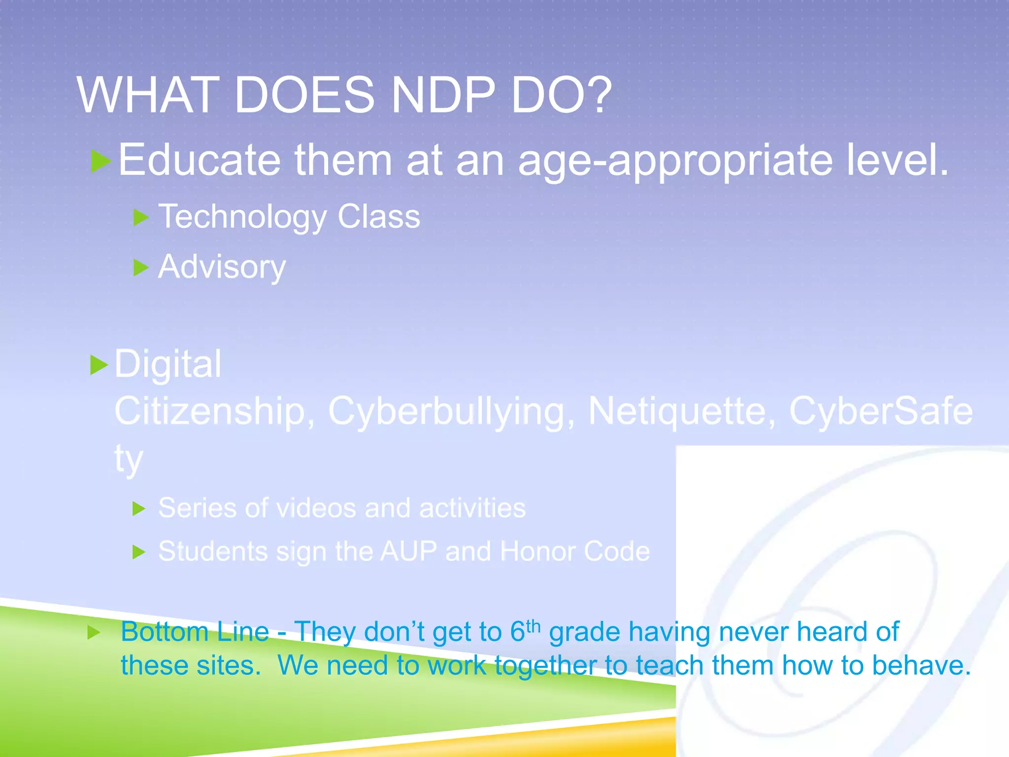 Social media / communicationDesigned for all ages – beginning as young a 5 years of ageIncludes cell phones – texting and posting from cellsAllowing connectivity and interaction between users To communicate and share information easily.Virtual communities where people of all ages convene to send messages, IM, post pictures, and blog about anything and everything.  Provide instant community, instant celebrity,  and a handy way for trying out new identities