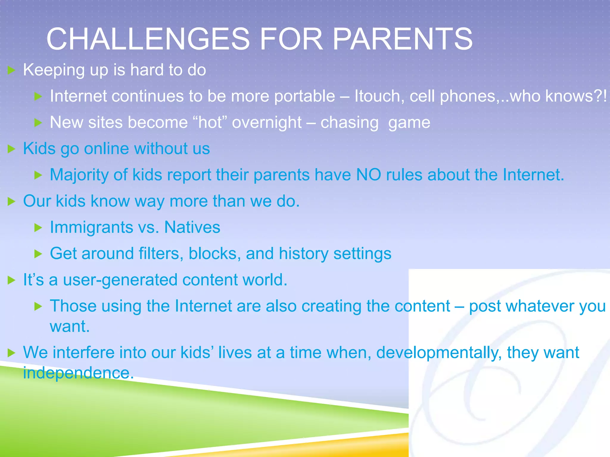 The Stats. 	These sites are not going away..Twitter – 100 million membersLibrary of Congress recently announced acquiring and storing permanently all tweets since 2006MySpace -  200 million members100 million songs uploadedOver 150,000 requests per secondFacebook – 500 million membersSpend 500 billion minutes each month on the site25 billion pieces of content each month