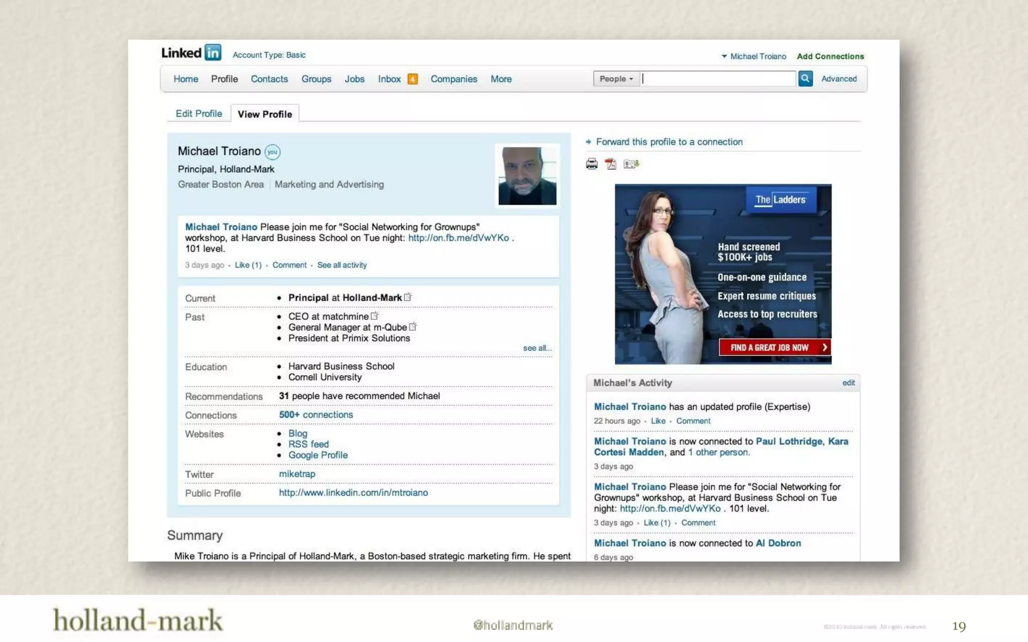 3 ideasgood business is personal.think brand, not network.serve others, serve yourself.11