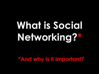 Social Networking and Health Education | PPT