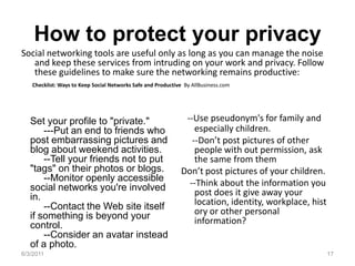 Settings- From here you can change your basic account info, fill in your profile data, and set whether you want to be private or public.