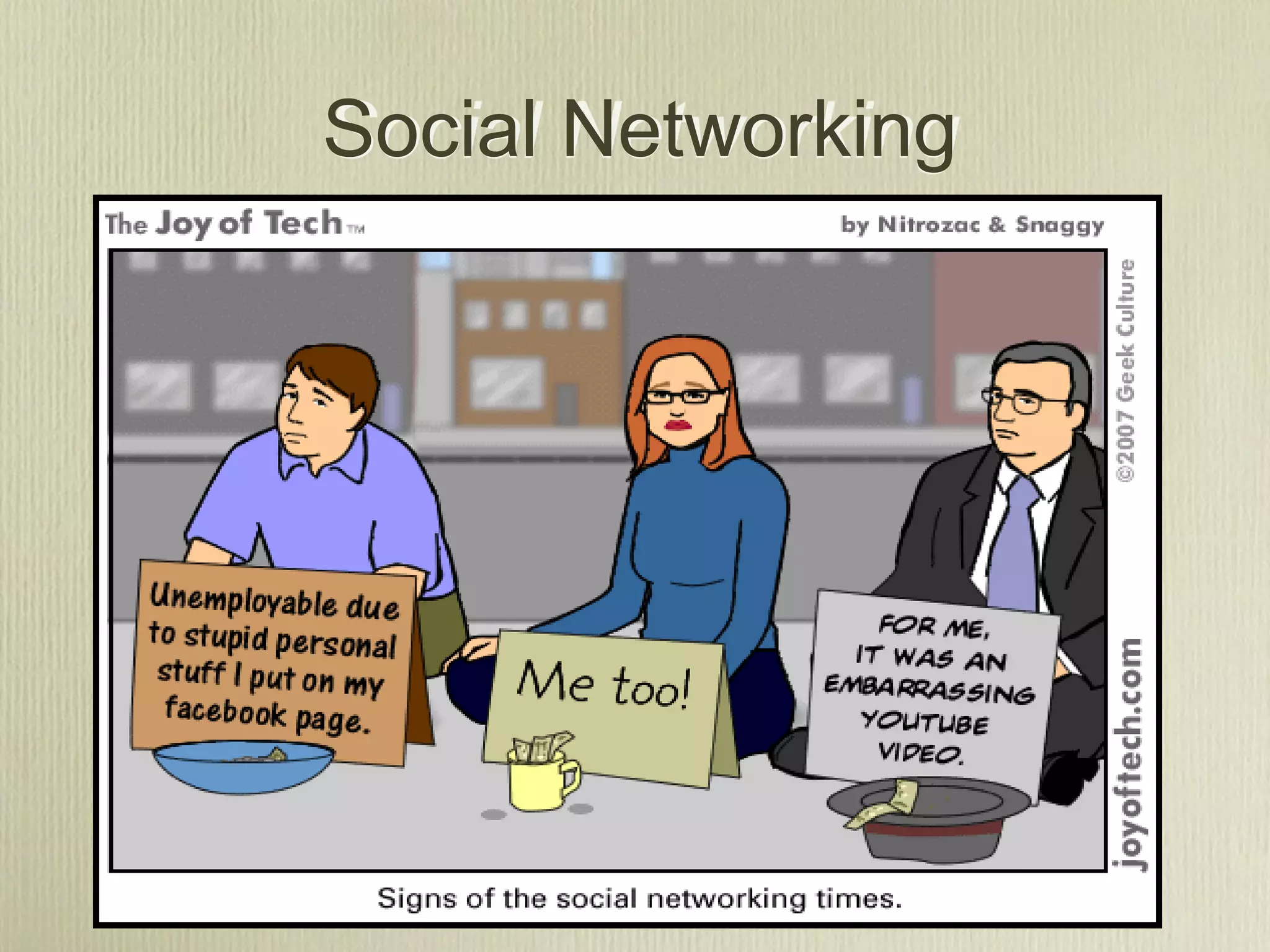 Social Networking
 