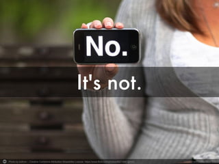 Photo by boltron- - Creative Commons Attribution-ShareAlike License https://www.flickr.com/photos/46213661@N00	
   Created with Haiku Deck	
  
 