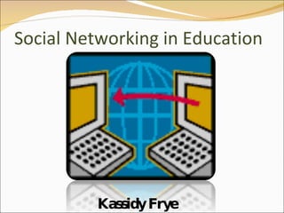 Social Networking in Education Kassidy Frye 
