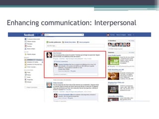 Enhancing communication: Interpersonal
 