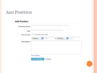 ADD POSITION
 