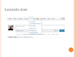 LINKEDIN JOBS
 