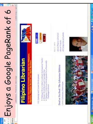 Enjoys a Google PageRank of 6 
 