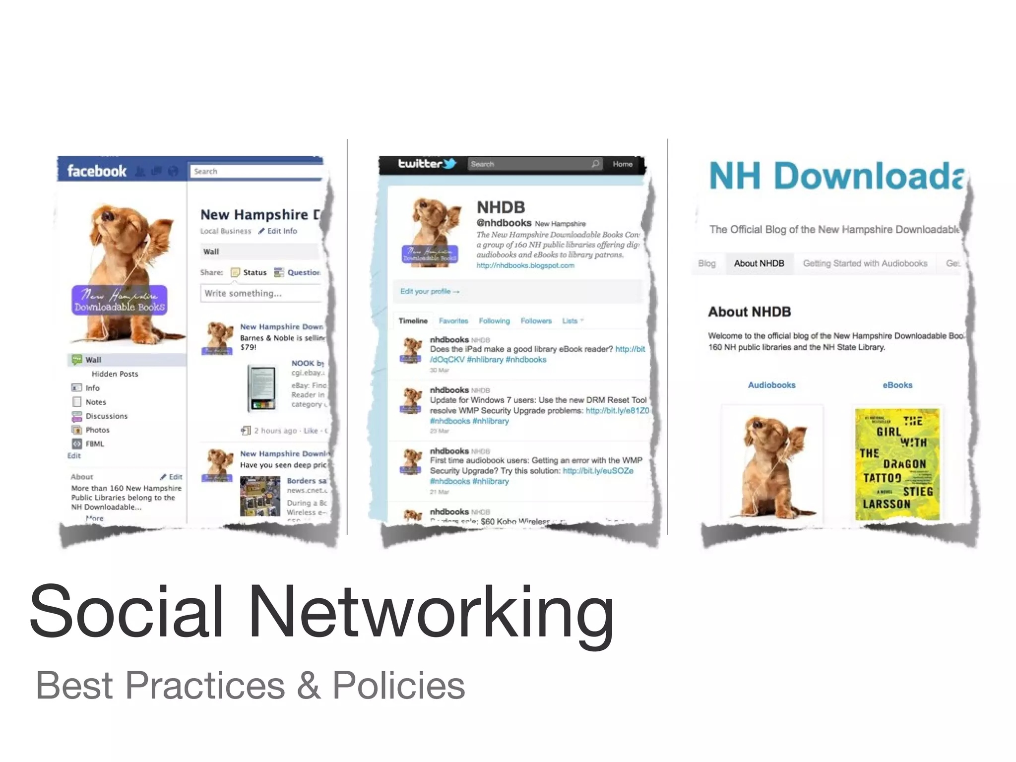 Best Practices & Policies Social Networking 