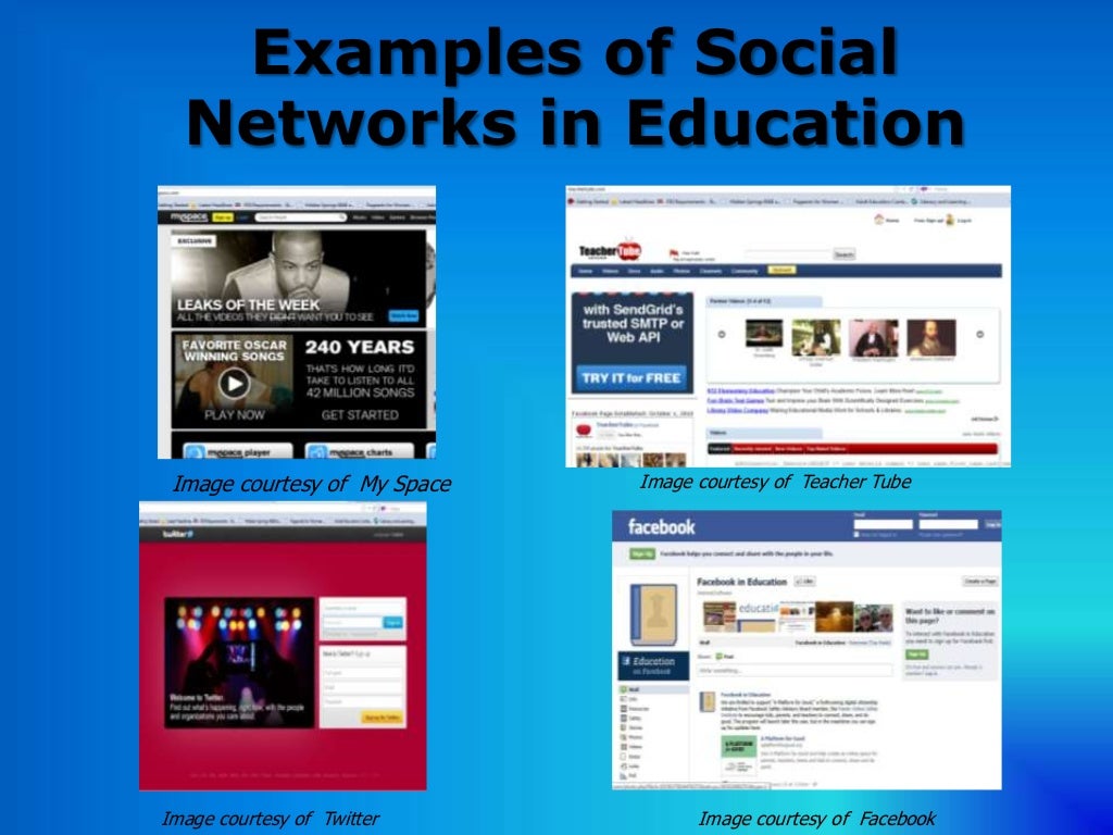 Social networking presentation
