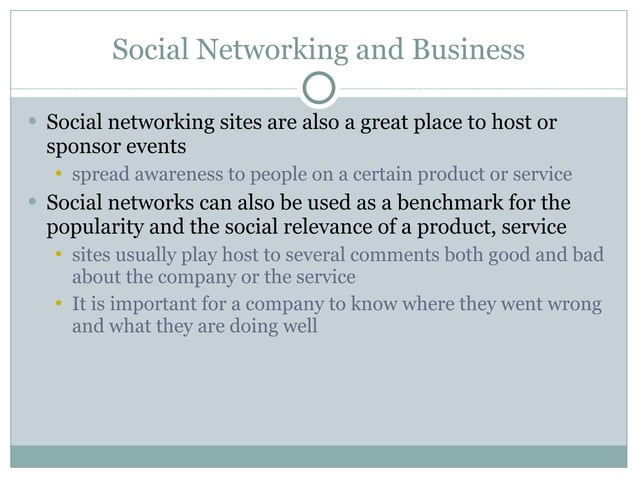 Social Networking Project | PPT