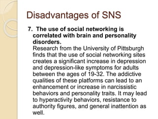 Social networking sites | PPTX