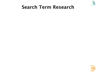 Search Term Research
 
