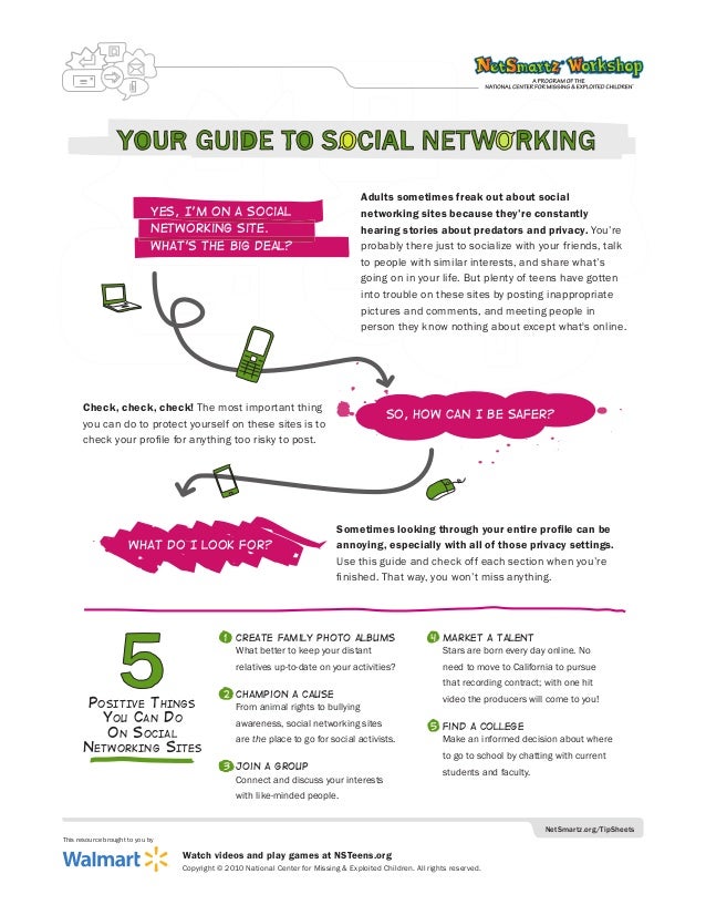 Social Networking Tips Teens