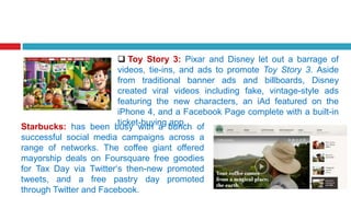 Facebook and Twitter are probably the two most-used social media sites for businesses, and building a presence on those sites is imperative. Not only you use it as another form of advertising, but you can talk directly with customers. This makes your business seem more open and accessible, and it allows to you to receive direct feedback regarding your business (if customers are saying bad things about you, you'll know and have a chance to respond).A fan page is a page or site within Facebook that promotes a company or product. Creating a fan page means that you, as the page's owner, will be able to post status updates, photos, videos, and links on the site's "wall."