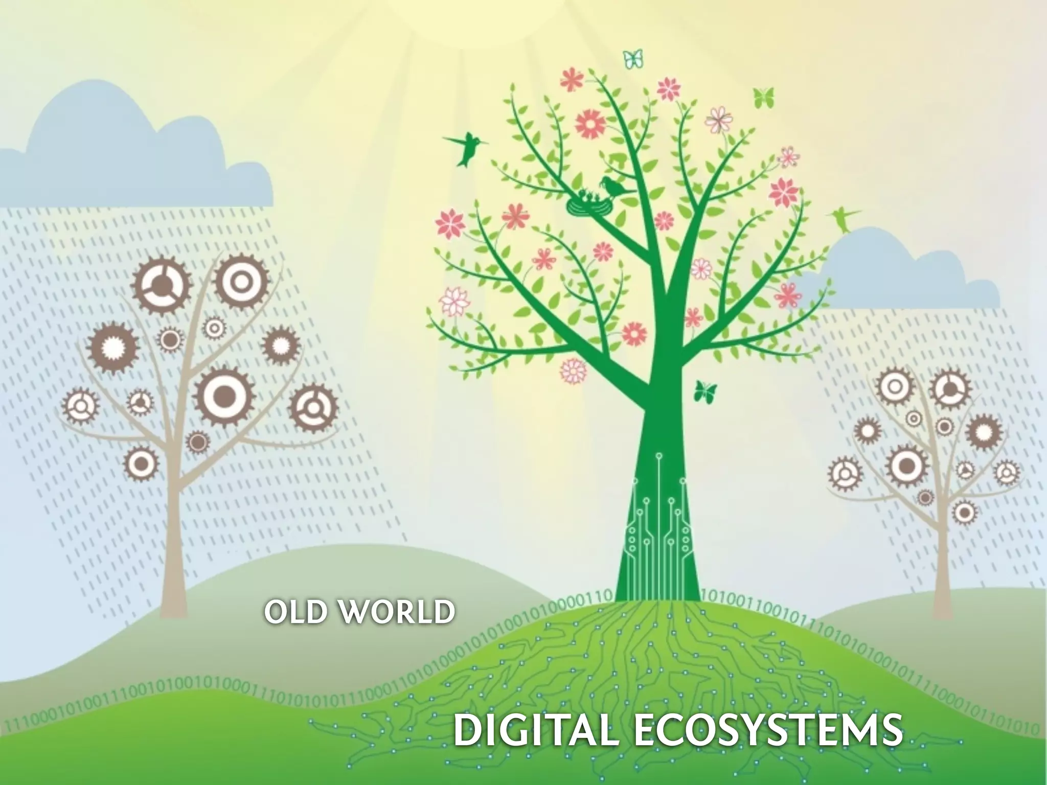 OLD WORLD


        DIGITAL ECOSYSTEMS
 