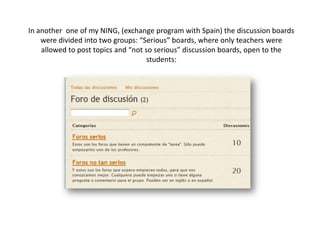 Social networking with NINGS for language and culture