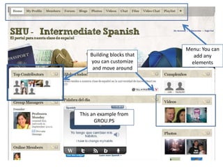 Social networking with NINGS for language and culture