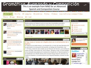 Social networking with NINGS for language and culture