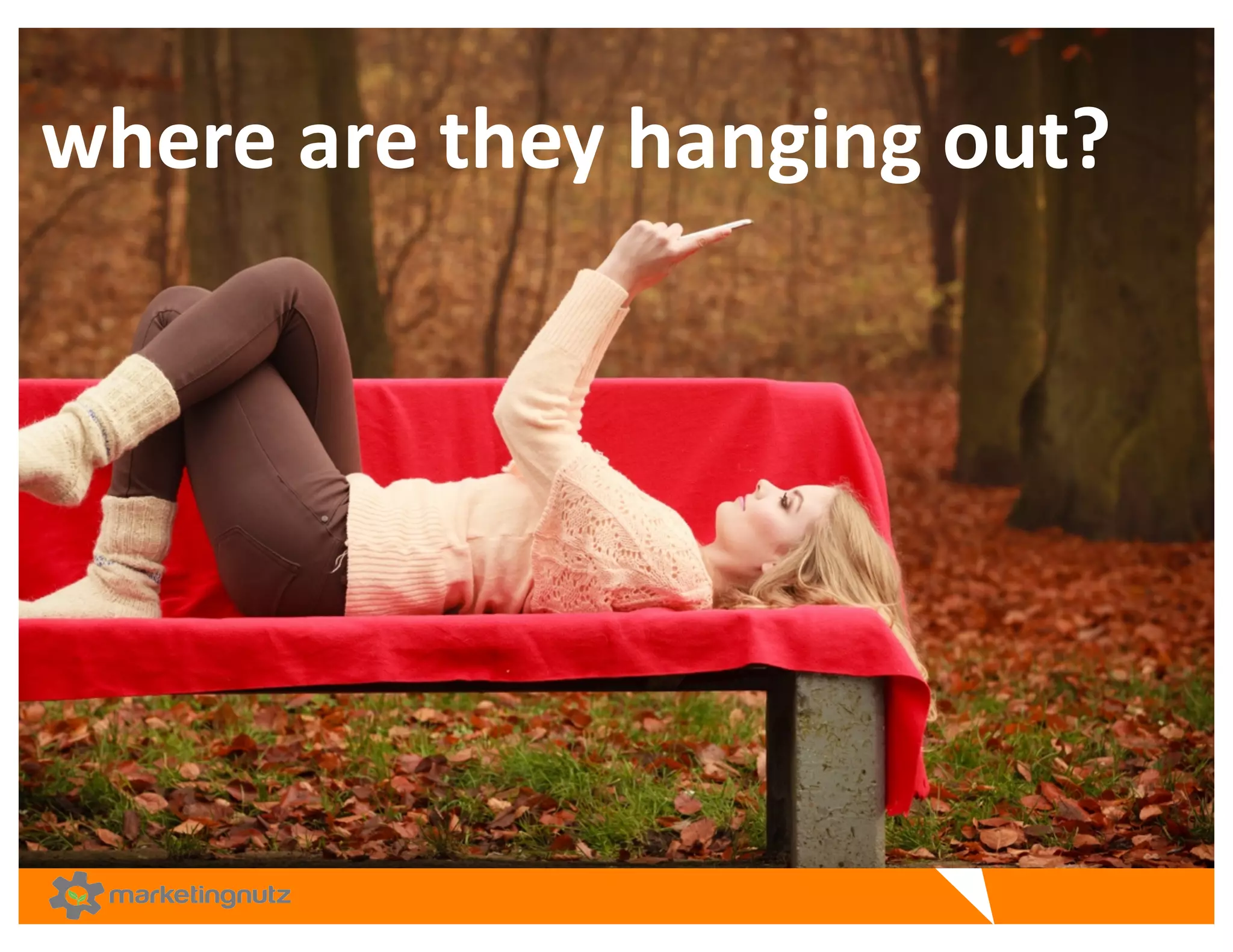 where	
  are	
  they	
  hanging	
  out?	
  
 