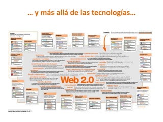 … y más allá de las tecnologías…
 