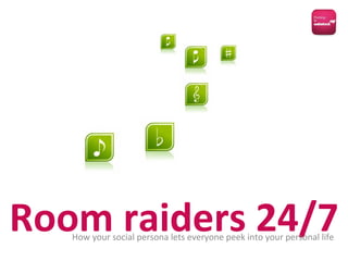 Room raiders 24/7 How your social persona lets everyone peek into your personal life 