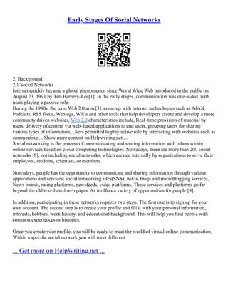 Social Network Service | PDF