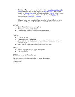 Social Networks Script | PDF