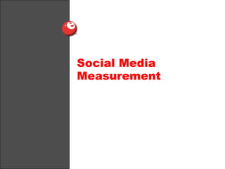 The state of social media measurement


 Companies say measurement is not very
  effective. Even though there are many wa...
