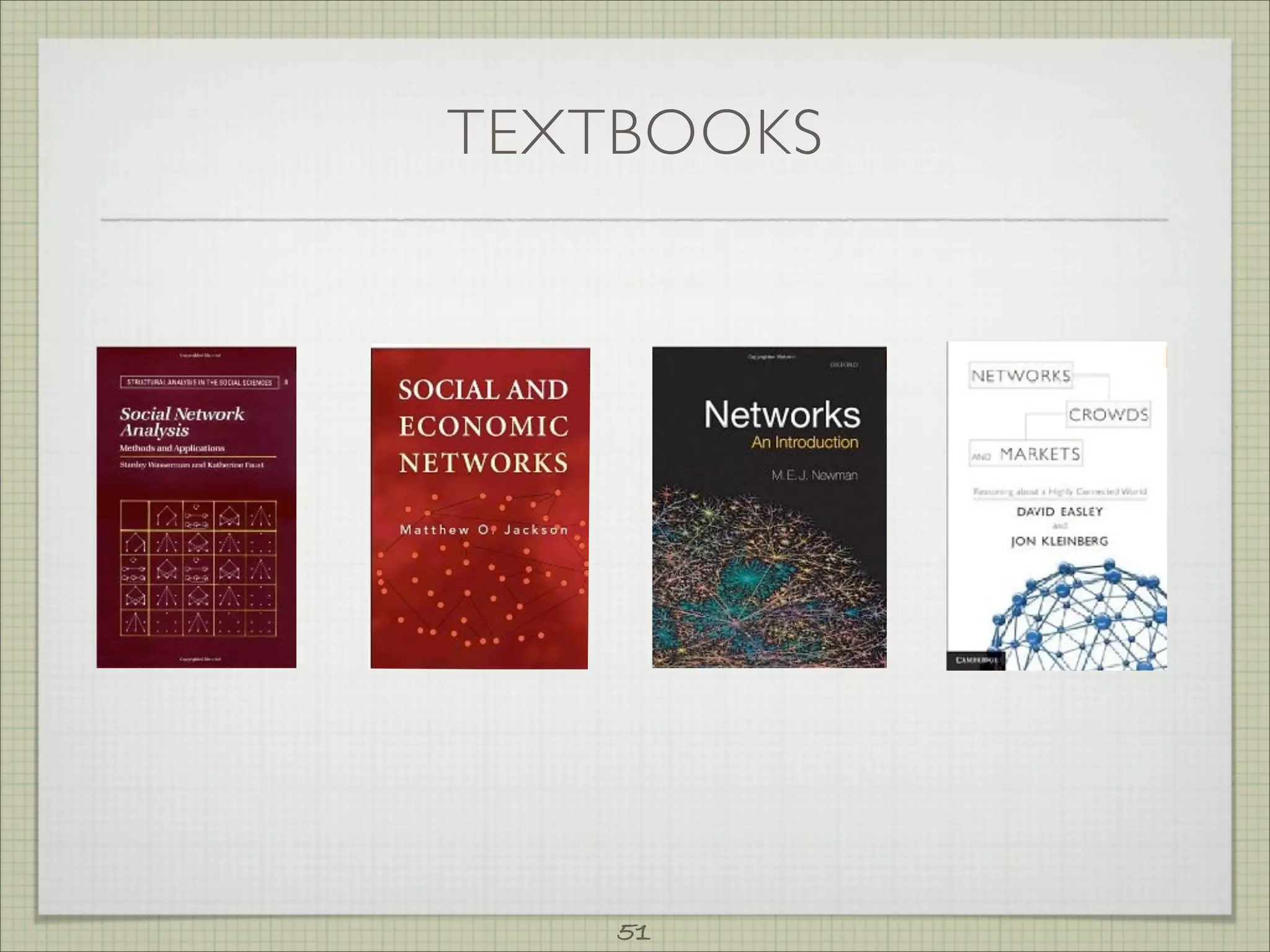 TEXTBOOKS




    51
 