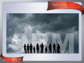 Flash Camp Chennai - Social network with ORM