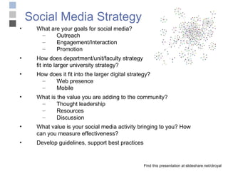 Social Media: Taking It to the Next Level | PPT