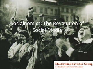Socialnomics: The Revolution of Social Media 