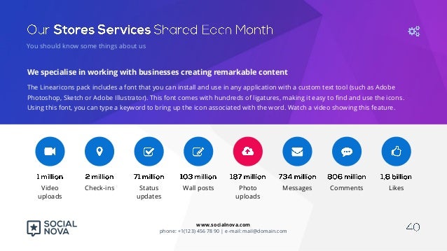 social nova powerpoint presentation template