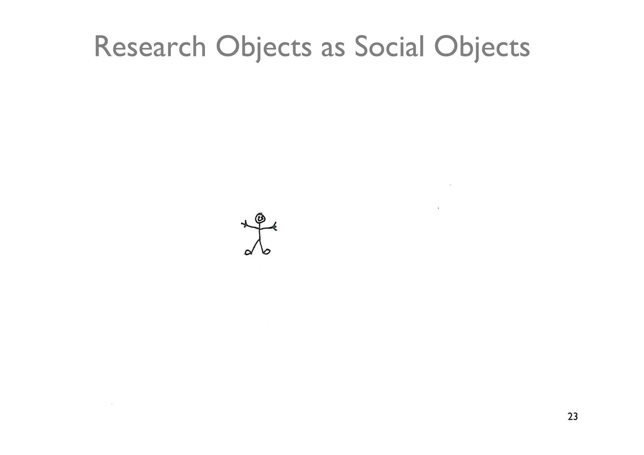 Research Objects as Social Objects	





                                        23	

 