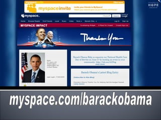 myspace.com/barackobama 
