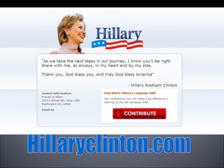 Hillaryclinton.com 