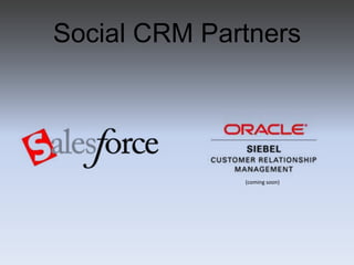 Social CRM Partners(coming soon)