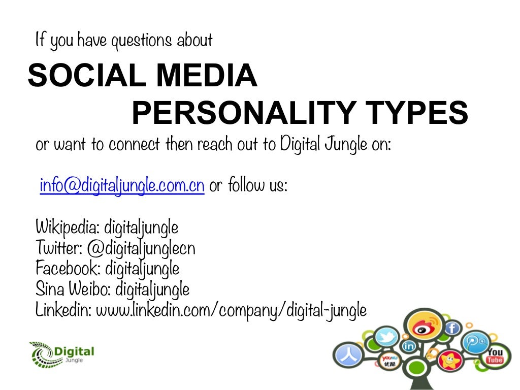 10 Social Media Personality Types Which one are you?