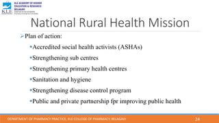 Social pharmacy, National Health Mission | PDF